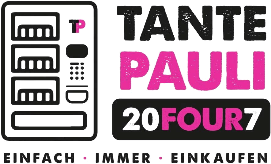 Tante Pauli Logo: Einfach. Immer. Einkaufen. 20FOUR7